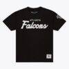 Atlanta Falcons Mitchell & Ness Head Coach Classic T-Shirt - Black - Front View