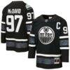 Connor McDavid Edmonton Oilers Mitchell & Ness Youth 2019 All-Star Game Power Play Jersey - Black - Front View