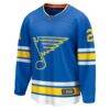 Jimmy Snuggerud St. Louis Blues Fanatics Home Breakaway Jersey - Blue - Back View