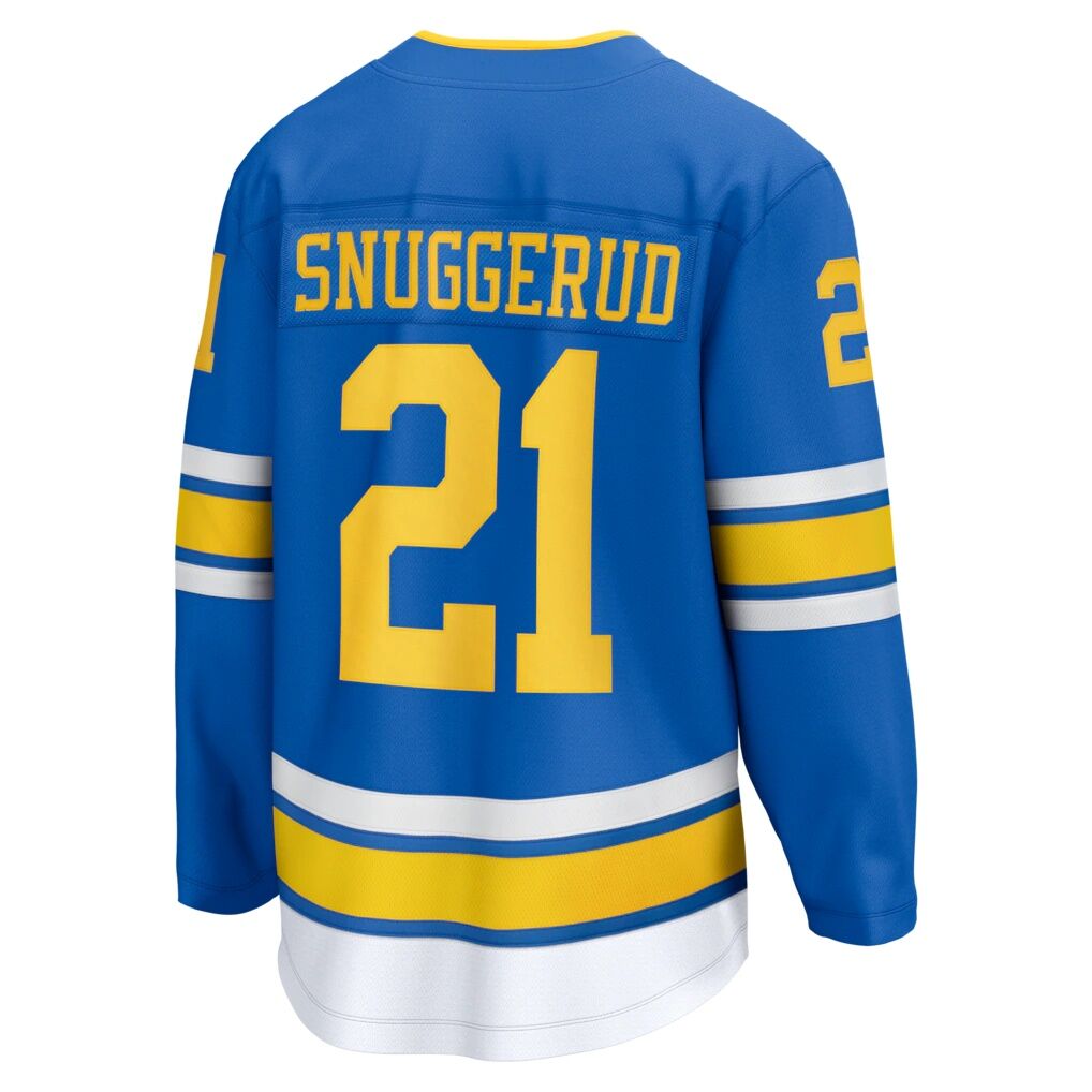 Jimmy Snuggerud St. Louis Blues Fanatics Home Breakaway Jersey