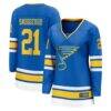 Jimmy Snuggerud St. Louis Blues Fanatics Women's Home Breakaway Jersey - Blue - Front View