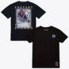 Wayne Gretzky Edmonton Oilers Mitchell & Ness Photo T-Shirt - Black - Front View