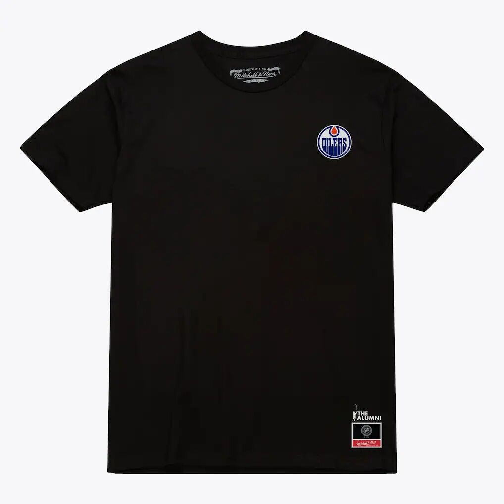 Mark Messier Edmonton Oilers Mitchell & Ness Photo T-Shirt