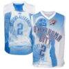 Shai Gilgeous-Alexander Oklahoma City Thunder Outerstuff Youth Hometown Fashion Jersey - Blue - Front View