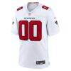 Atlanta Falcons Nike Custom Game Jersey - White - Back View