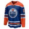 Connor Murphy Edmonton Oilers Fanatics Home Breakaway Jersey - - Back View