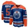 Connor Murphy Edmonton Oilers Fanatics Home Breakaway Jersey - - Front View