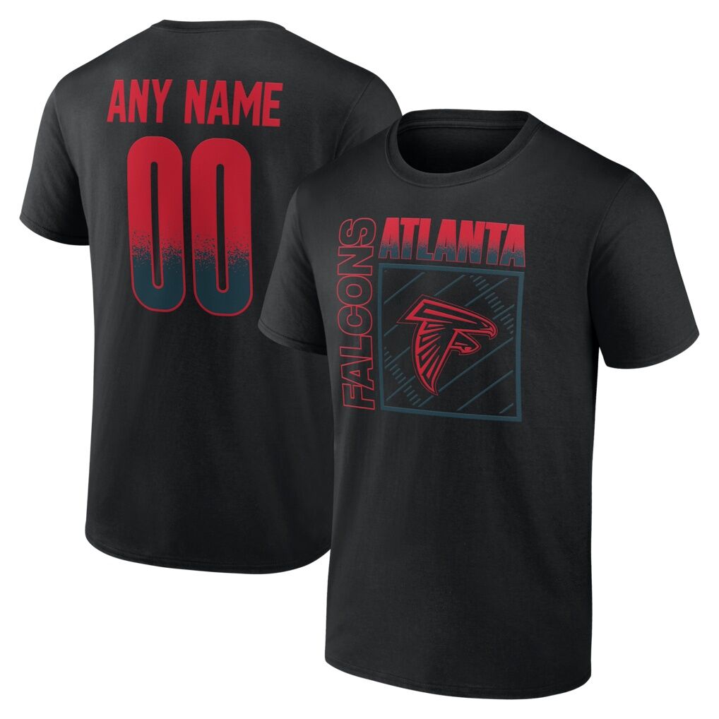 Atlanta Falcons  Home Field Pop Personalized Name & Number T-Shirt