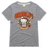 Baltimore Orioles Homage Women's Hello Kitty x MLB Tri-Blend T-Shirt - Gray - Front View