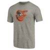 Baltimore Orioles Distressed Team Tri-Blend T-Shirt - - Side View