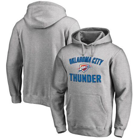 Oklahoma City Thunder Victory Arch Pullover Hoodie - - Front View