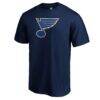 St. Louis Blues Primary Logo T-Shirt - Navy - Back View