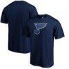 St. Louis Blues Primary Logo T-Shirt - Navy - Front View