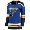 St. Louis Blues Fanatics Women's Home Breakaway Jersey - Blue - Back View