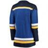St. Louis Blues Fanatics Women's Home Breakaway Jersey - Blue - Side View