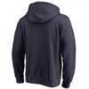 Oklahoma City Thunder Onside Stripe Pullover Hoodie - Navy - Side View