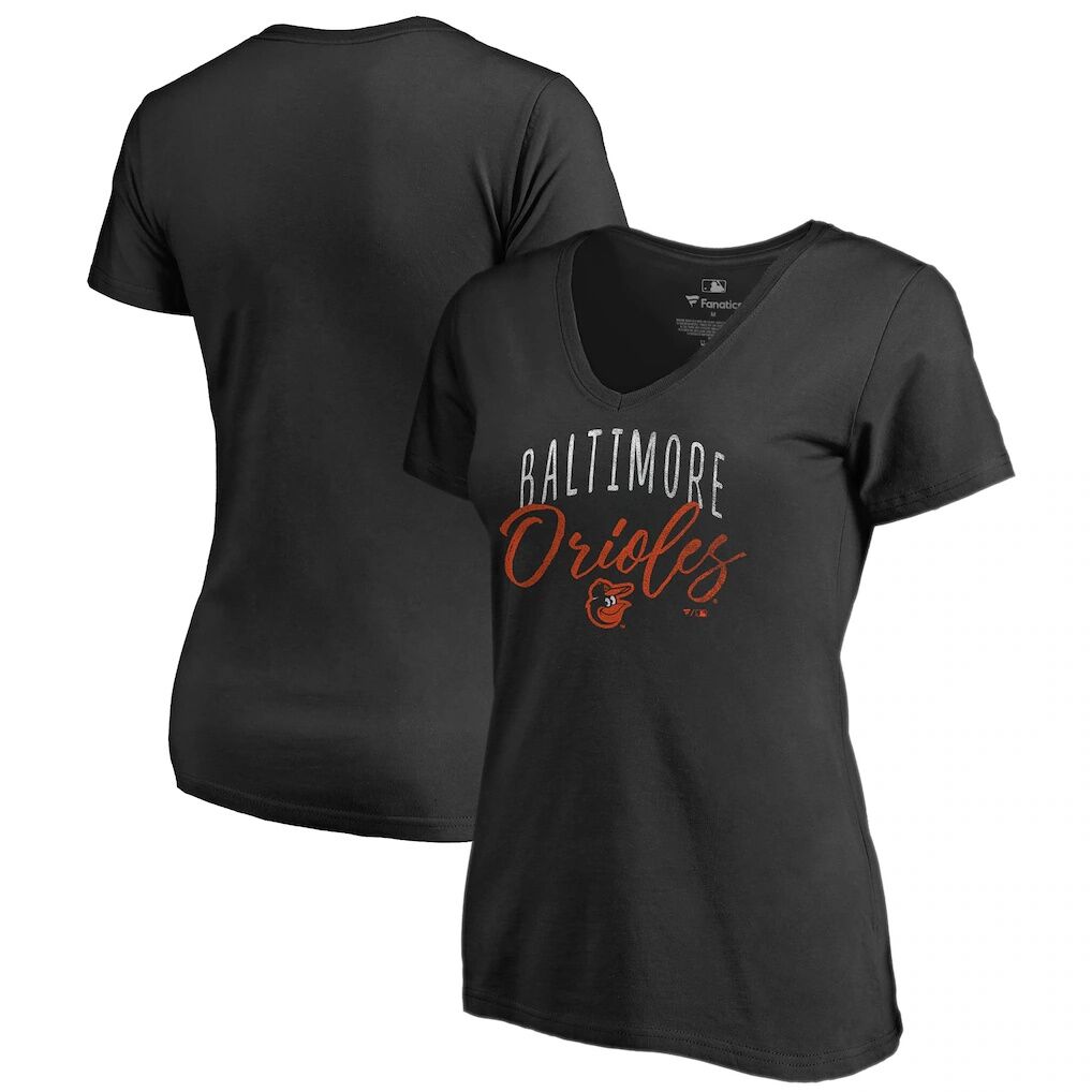 Baltimore Orioles Women’s Graceful V-Neck T-Shirt