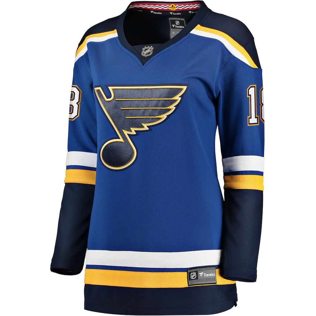 Robert Thomas St. Louis Blues Fanatics Women’s Home Breakaway Player Jersey
