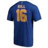 Brett Hull St. Louis Blues Fanatics Authentic Stack Retired Player Name & Number T-Shirt - Blue - Side View