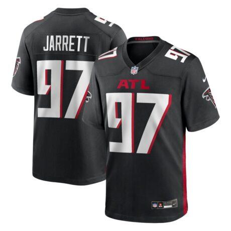 Grady Jarrett Atlanta Falcons Nike Game Player Jersey - Black - Front View