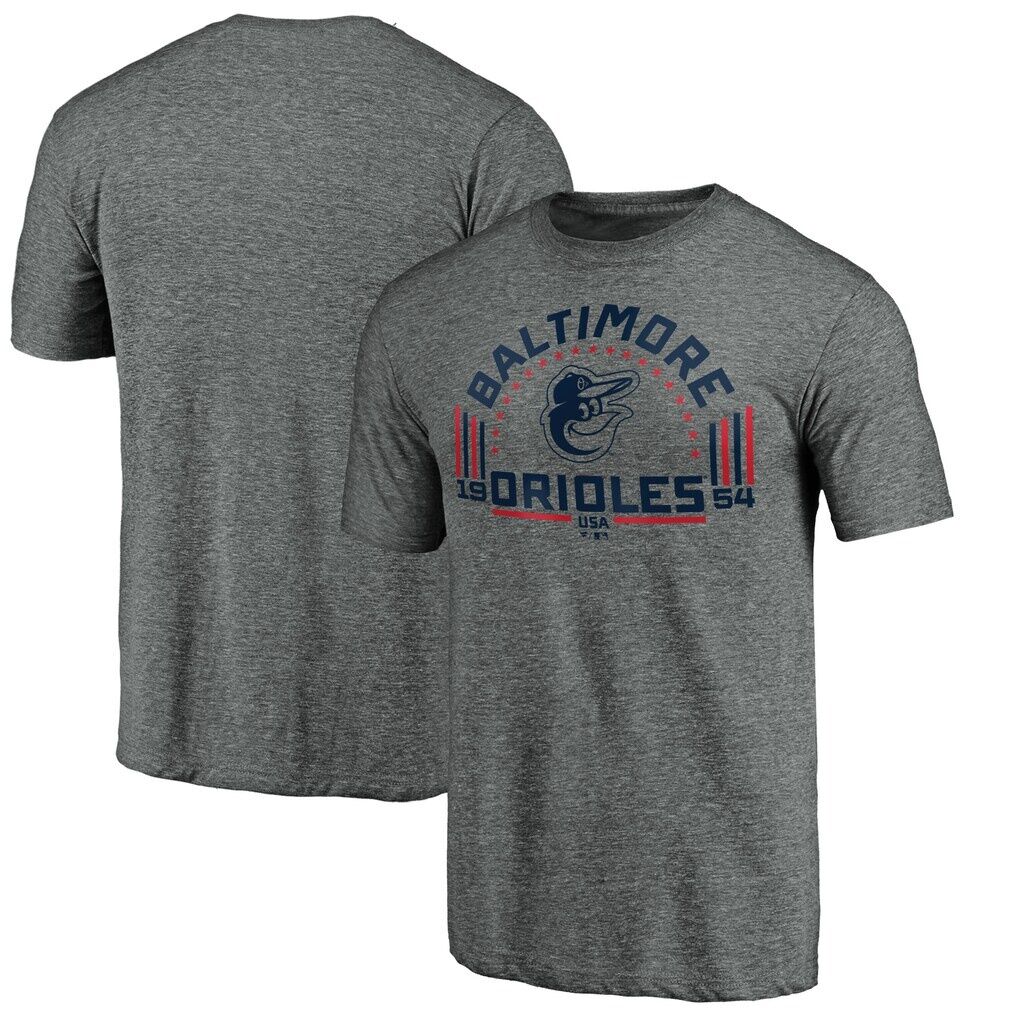 Baltimore Orioles Team Freedom Tri-Blend T-Shirt