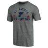 St. Louis Blues Team Freedom Tri-Blend T-Shirt - - Side View