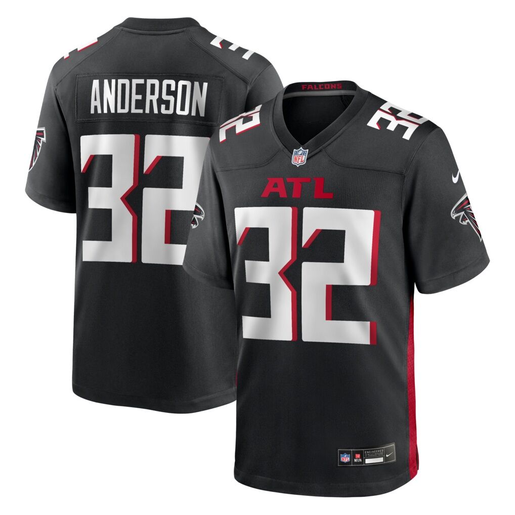 Jamal Anderson Atlanta Falcons Nike Game Retired Player Jersey