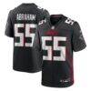 John Abraham Atlanta Falcons Nike Game Retired Player Jersey - Black - Front View