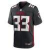Michael Turner Atlanta Falcons Nike Game Retired Player Jersey - Black - Back View