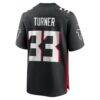 Michael Turner Atlanta Falcons Nike Game Retired Player Jersey - Black - Side View
