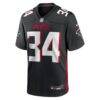 Ray Buchanan Atlanta Falcons Nike Game Retired Player Jersey - Black - Back View