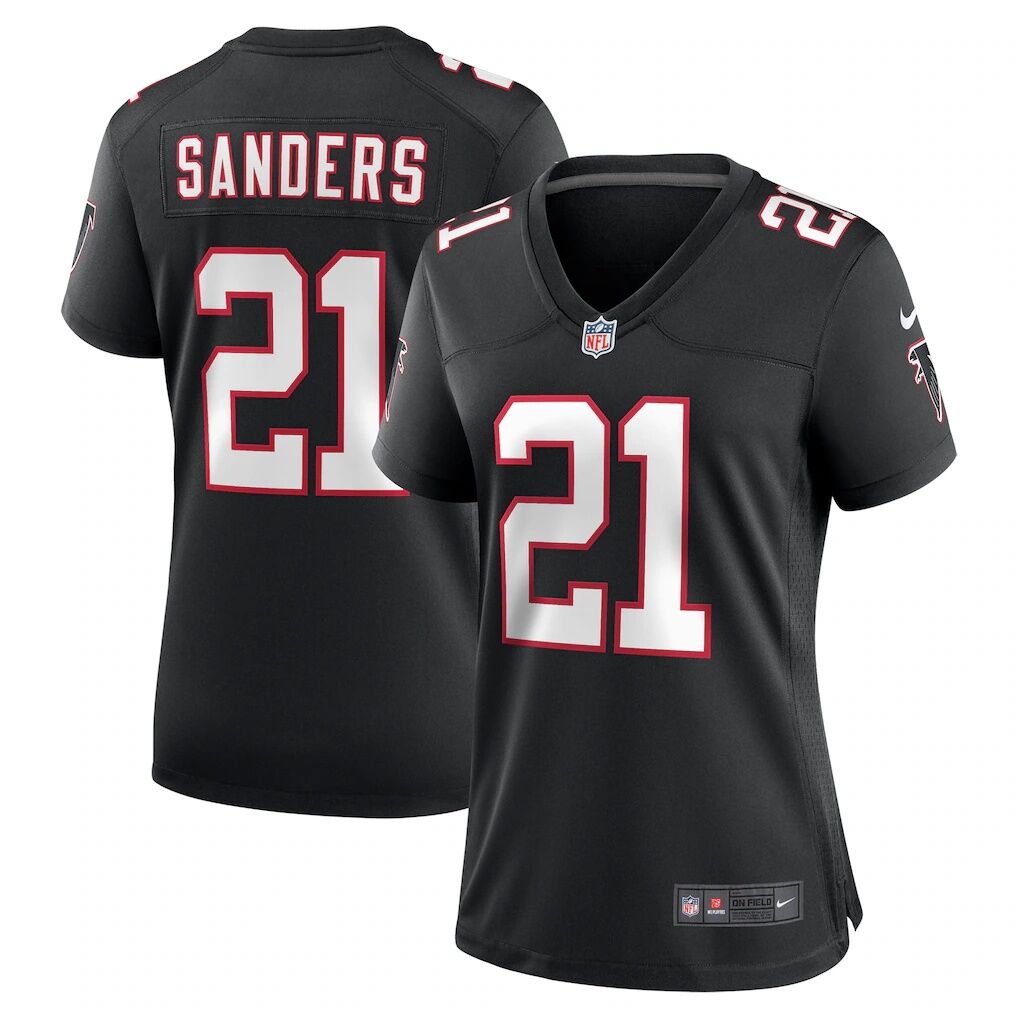 Deion Sanders Atlanta Falcons Nike Women’s Alternate Retired Player Game Jersey