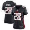Mike Davis Atlanta Falcons Nike Women's Game Player Jersey - Black - Front View