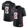 Kyle Pitts Atlanta Falcons Nike Vapor Limited Jersey - Black - Front View