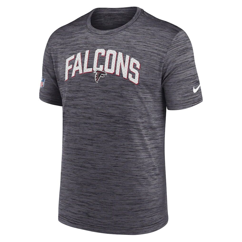 Atlanta Falcons Nike Sideline Velocity Athletic Stack Performance T-Shirt