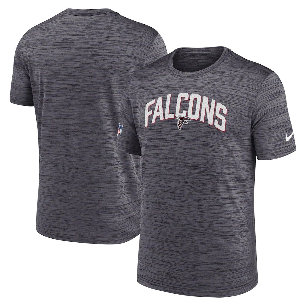 Atlanta Falcons Nike Sideline Velocity Athletic Stack Performance T-Shirt