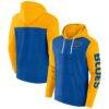 St. Louis Blues Fanatics Down and Distance Full-Zip Hoodie - - Front View
