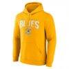 St. Louis Blues Fanatics Special Edition 2.0 Wordmark Pullover Hoodie - Gold - Back View