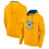 St. Louis Blues Fanatics Special Edition 2.0 Team Logo Pullover Hoodie - Gold - Back View