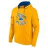 St. Louis Blues Fanatics Special Edition 2.0 Team Logo Pullover Hoodie - Gold - Side View