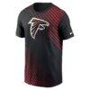 Atlanta Falcons Nike Yard Line Fashion Asbury T-Shirt - Black - Side View