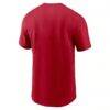 Atlanta Falcons Nike Essential Blitz Lockup T-Shirt - Red - Side View