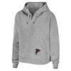 Atlanta Falcons WEAR by Erin Andrews Women's Team Full-Zip Hoodie - - Back View