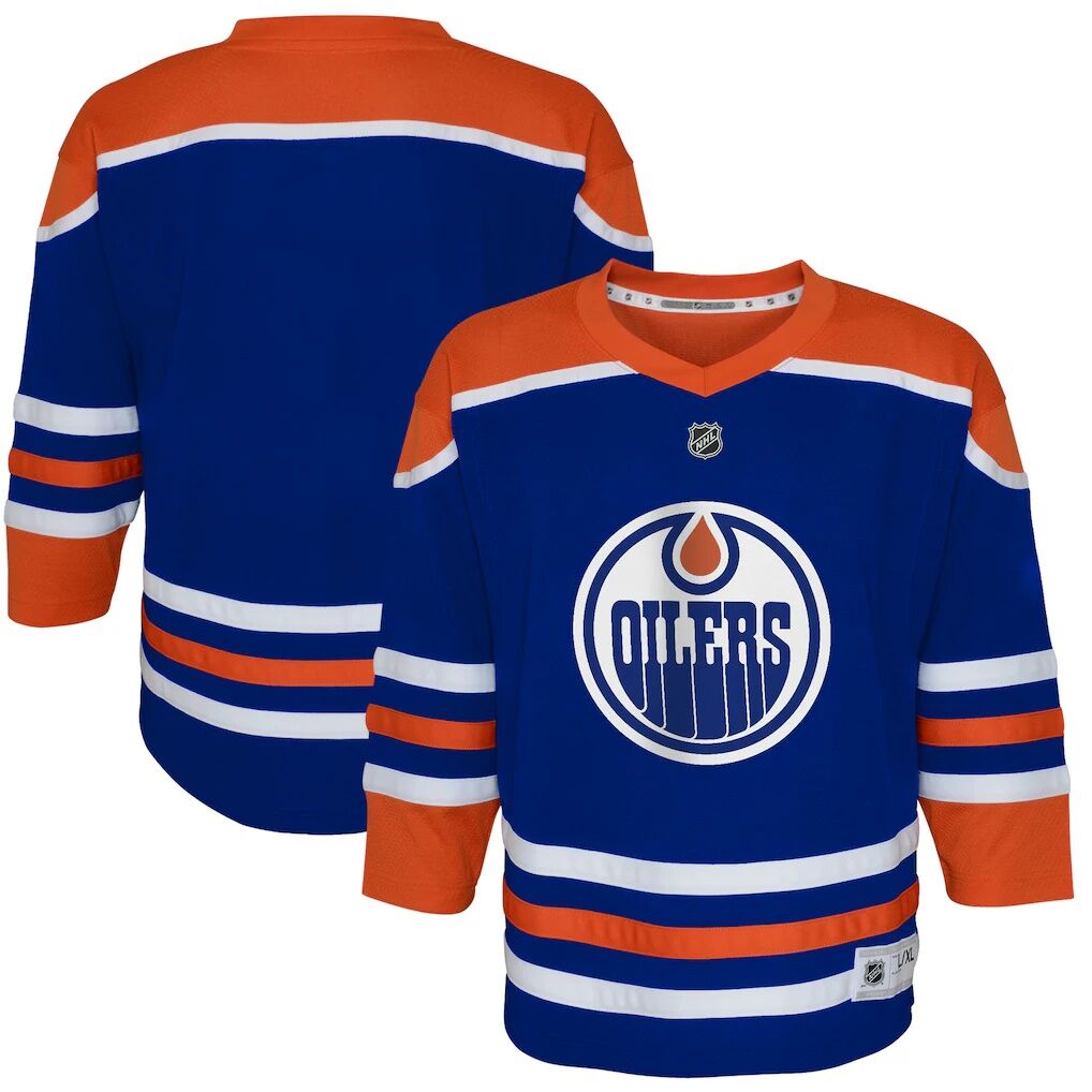 Edmonton Oilers Outerstuff Toddler Home Replica Jersey – Royal