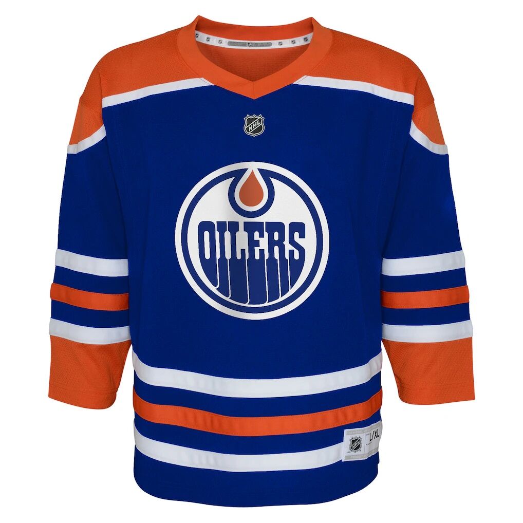 Edmonton Oilers Outerstuff Toddler Home Replica Jersey – Royal