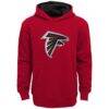 Atlanta Falcons Outerstuff Preschool Prime Pullover Hoodie - Red - Front View