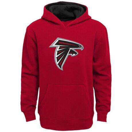 Atlanta Falcons Outerstuff Preschool Prime Pullover Hoodie - Red - Front View