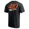 Baltimore Orioles The 410 T-Shirt - Black - Side View
