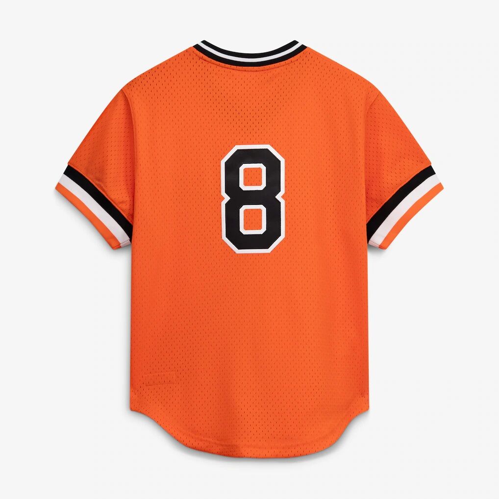Cal Ripken Jr. Baltimore Orioles Mitchell & Ness Authentic Batting Practice Jersey