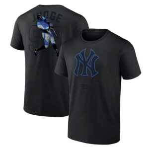 Aaron Judge New York Yankees Double Play Name & Number T-Shirt